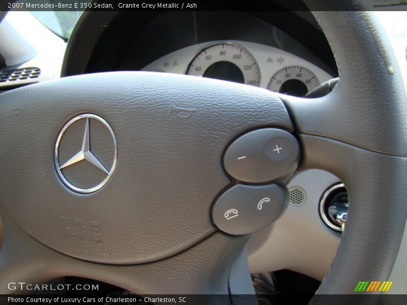 Granite Grey Metallic / Ash 2007 Mercedes-Benz E 350 Sedan