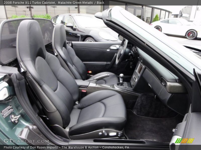  2008 911 Turbo Cabriolet Black Interior