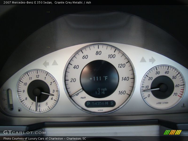 Granite Grey Metallic / Ash 2007 Mercedes-Benz E 350 Sedan