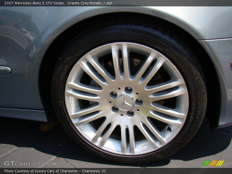 Granite Grey Metallic / Ash 2007 Mercedes-Benz E 350 Sedan