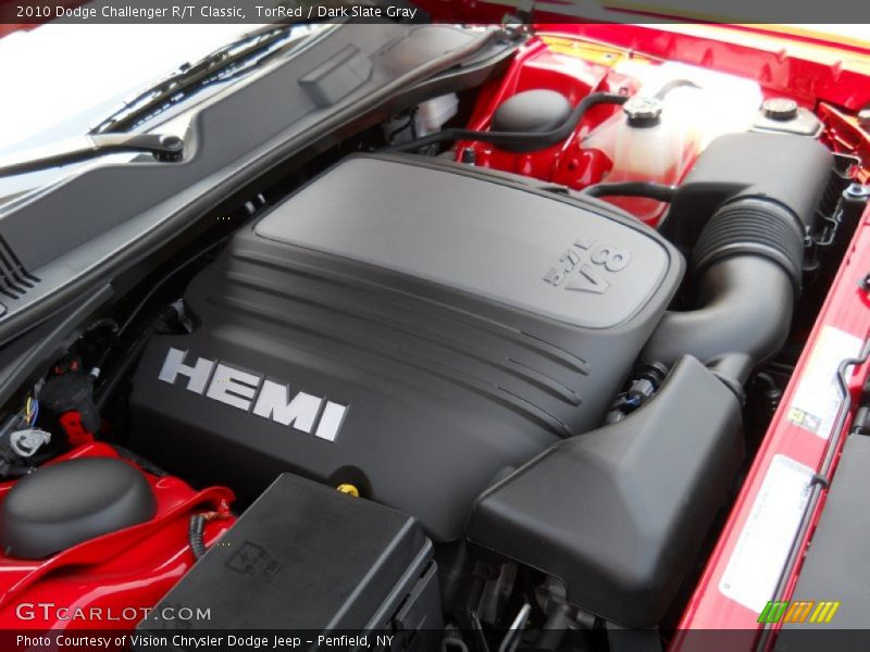 TorRed / Dark Slate Gray 2010 Dodge Challenger R/T Classic