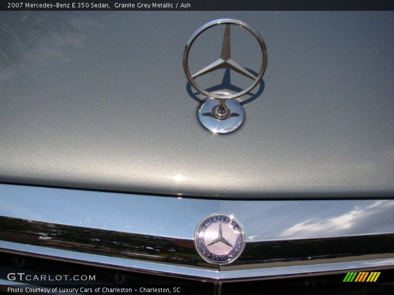 Granite Grey Metallic / Ash 2007 Mercedes-Benz E 350 Sedan