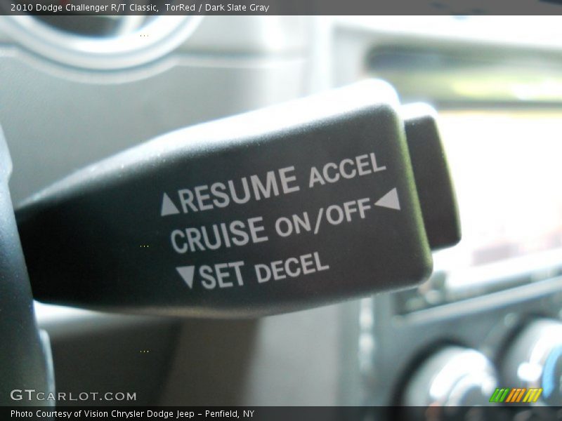 TorRed / Dark Slate Gray 2010 Dodge Challenger R/T Classic