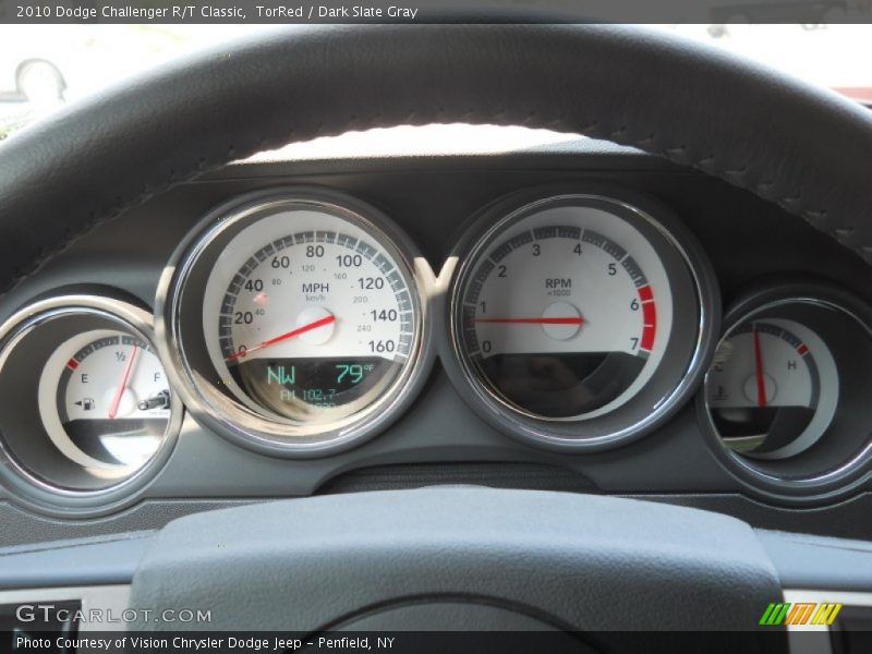 TorRed / Dark Slate Gray 2010 Dodge Challenger R/T Classic