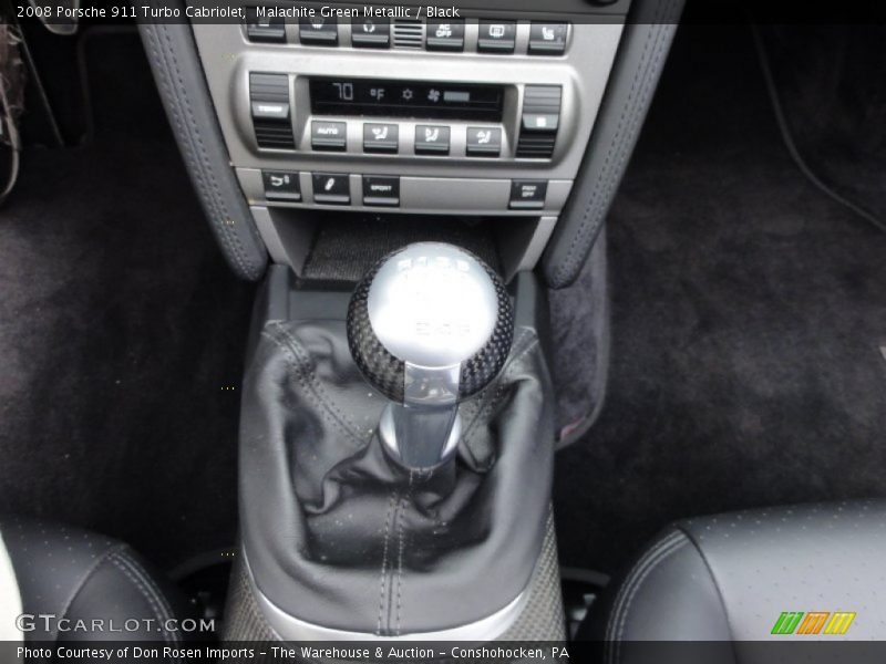  2008 911 Turbo Cabriolet 6 Speed Manual Shifter