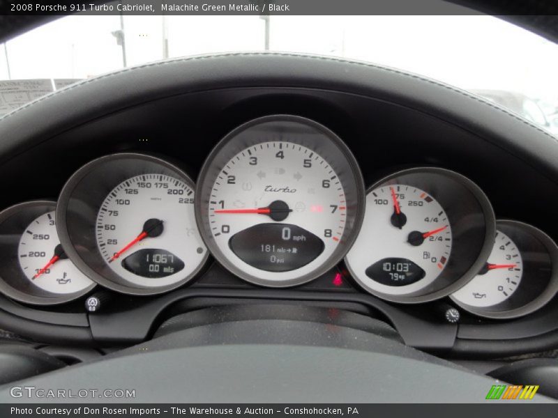  2008 911 Turbo Cabriolet Turbo Cabriolet Gauges