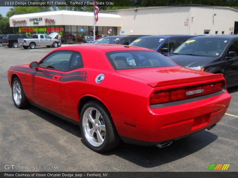 TorRed / Dark Slate Gray 2010 Dodge Challenger R/T Classic