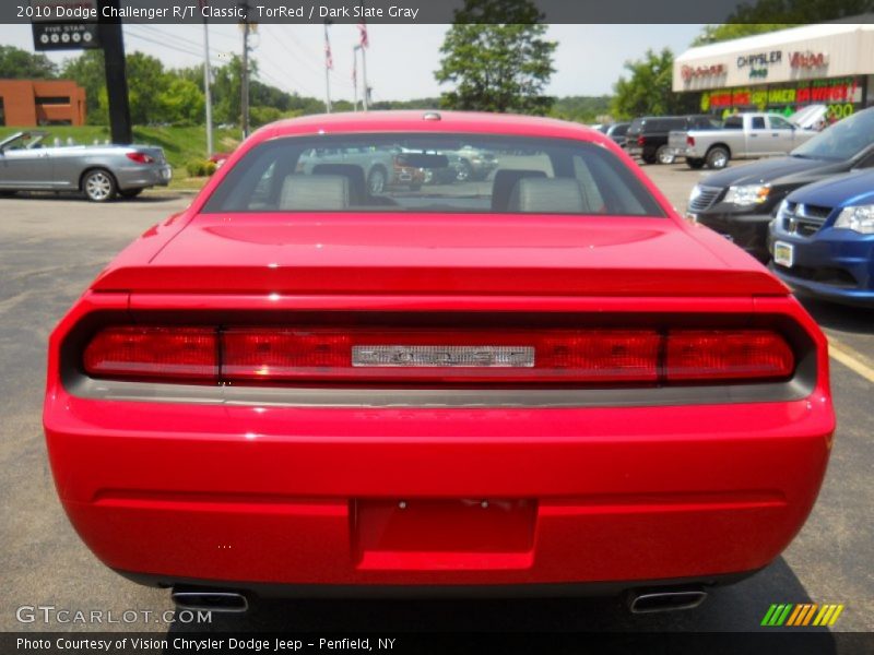 TorRed / Dark Slate Gray 2010 Dodge Challenger R/T Classic