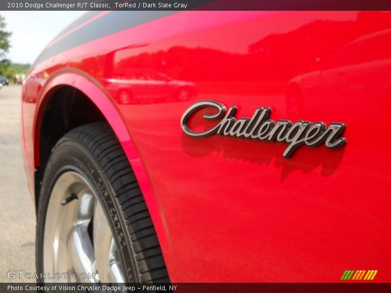 TorRed / Dark Slate Gray 2010 Dodge Challenger R/T Classic