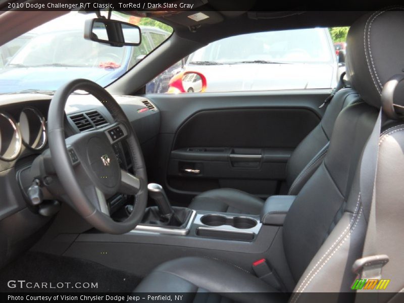 TorRed / Dark Slate Gray 2010 Dodge Challenger R/T Classic