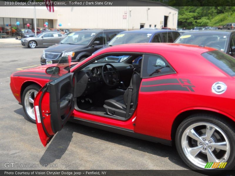 TorRed / Dark Slate Gray 2010 Dodge Challenger R/T Classic
