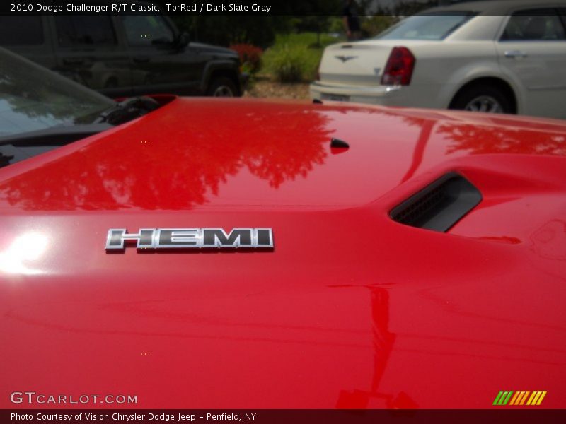 TorRed / Dark Slate Gray 2010 Dodge Challenger R/T Classic