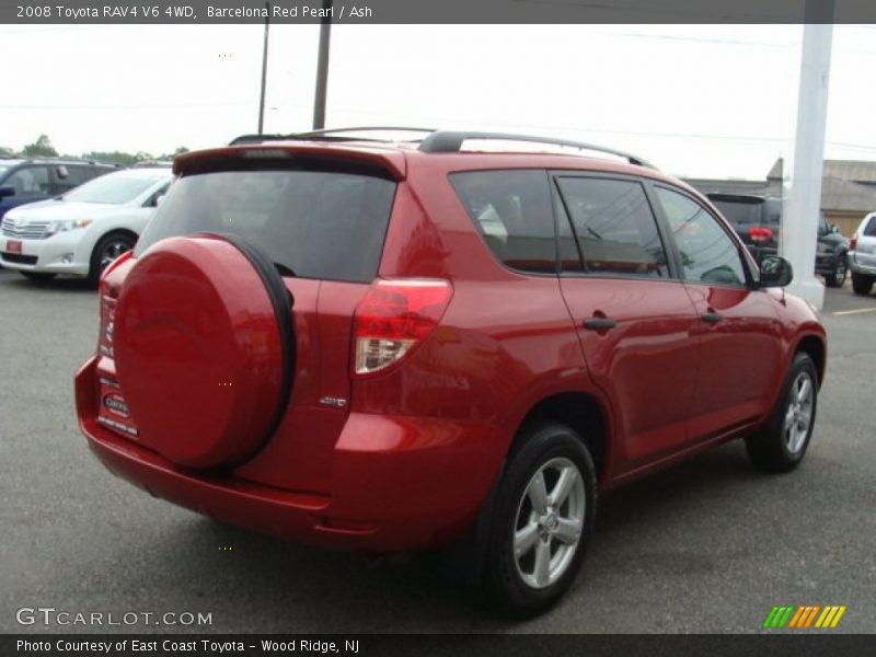 Barcelona Red Pearl / Ash 2008 Toyota RAV4 V6 4WD