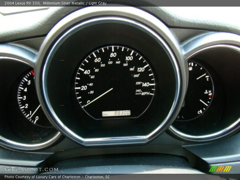 Millinnium Silver Metallic / Light Gray 2004 Lexus RX 330