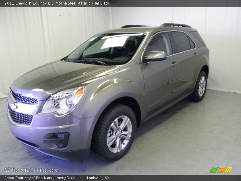 Mocha Steel Metallic / Jet Black 2011 Chevrolet Equinox LT