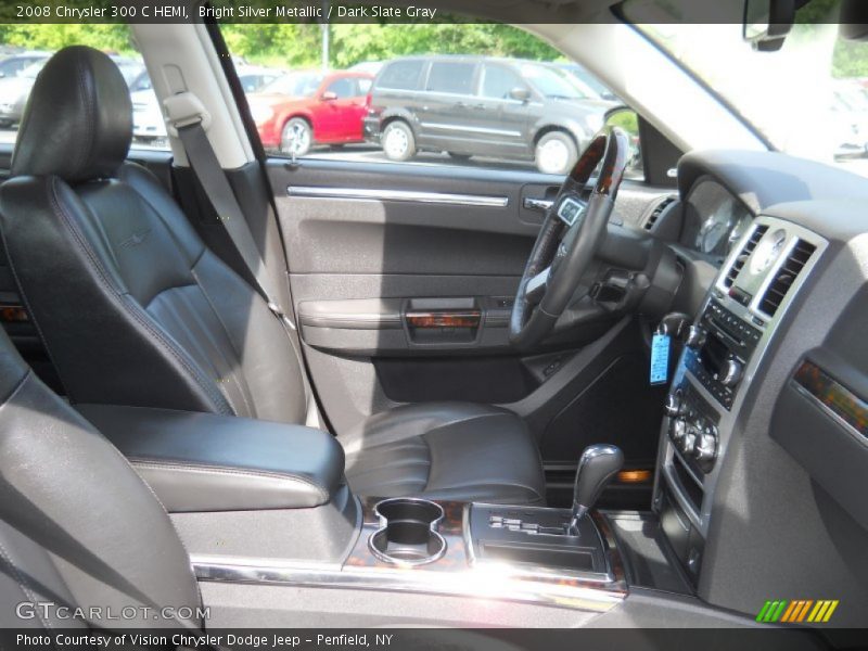 Bright Silver Metallic / Dark Slate Gray 2008 Chrysler 300 C HEMI