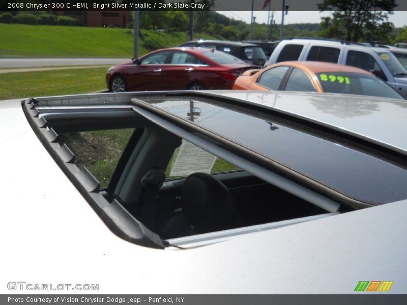 Bright Silver Metallic / Dark Slate Gray 2008 Chrysler 300 C HEMI