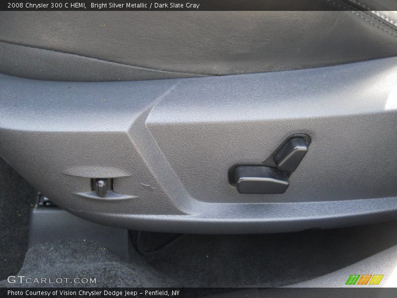 Bright Silver Metallic / Dark Slate Gray 2008 Chrysler 300 C HEMI