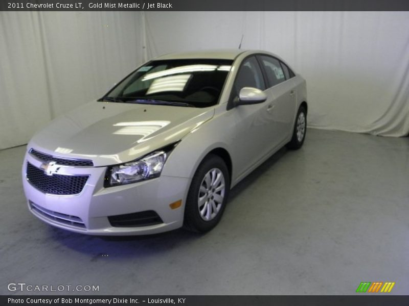 Gold Mist Metallic / Jet Black 2011 Chevrolet Cruze LT