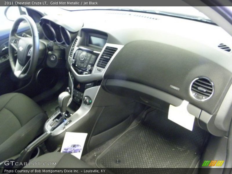 Gold Mist Metallic / Jet Black 2011 Chevrolet Cruze LT