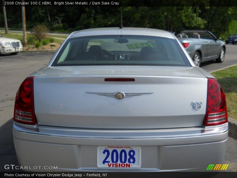 Bright Silver Metallic / Dark Slate Gray 2008 Chrysler 300 C HEMI