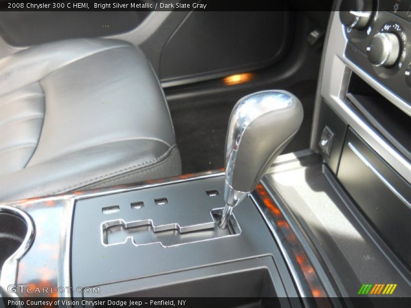 Bright Silver Metallic / Dark Slate Gray 2008 Chrysler 300 C HEMI