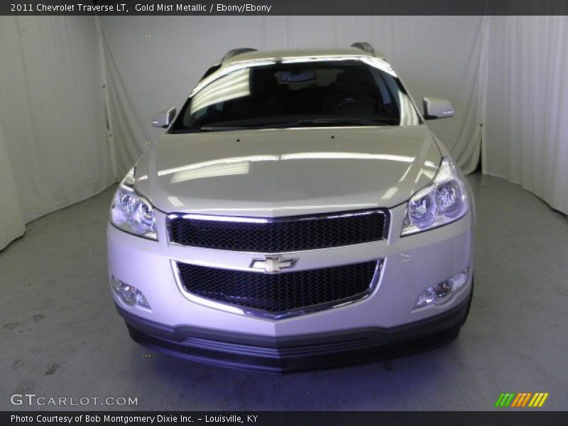 Gold Mist Metallic / Ebony/Ebony 2011 Chevrolet Traverse LT