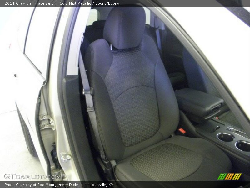 Gold Mist Metallic / Ebony/Ebony 2011 Chevrolet Traverse LT