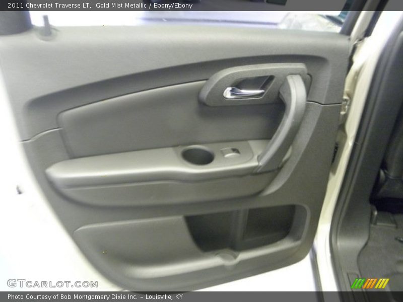 Gold Mist Metallic / Ebony/Ebony 2011 Chevrolet Traverse LT