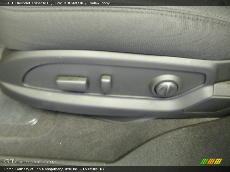 Gold Mist Metallic / Ebony/Ebony 2011 Chevrolet Traverse LT