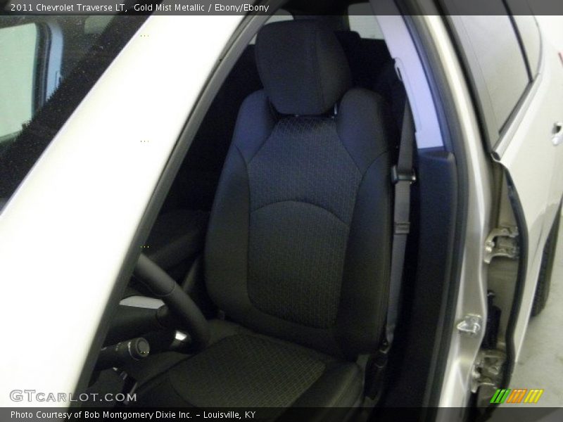 Gold Mist Metallic / Ebony/Ebony 2011 Chevrolet Traverse LT