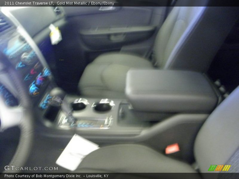 Gold Mist Metallic / Ebony/Ebony 2011 Chevrolet Traverse LT