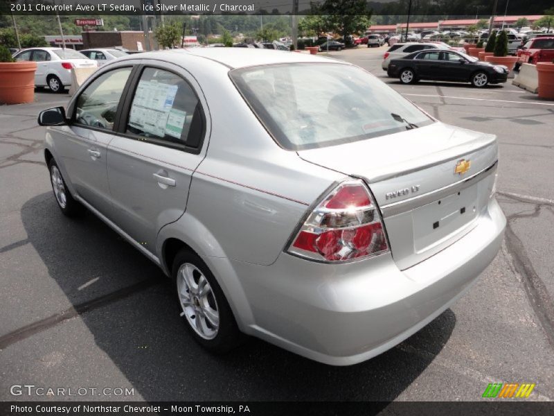 Ice Silver Metallic / Charcoal 2011 Chevrolet Aveo LT Sedan