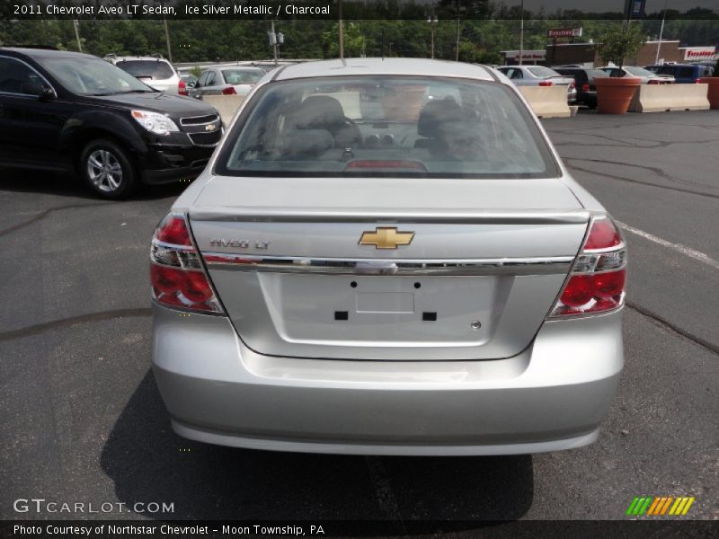 Ice Silver Metallic / Charcoal 2011 Chevrolet Aveo LT Sedan