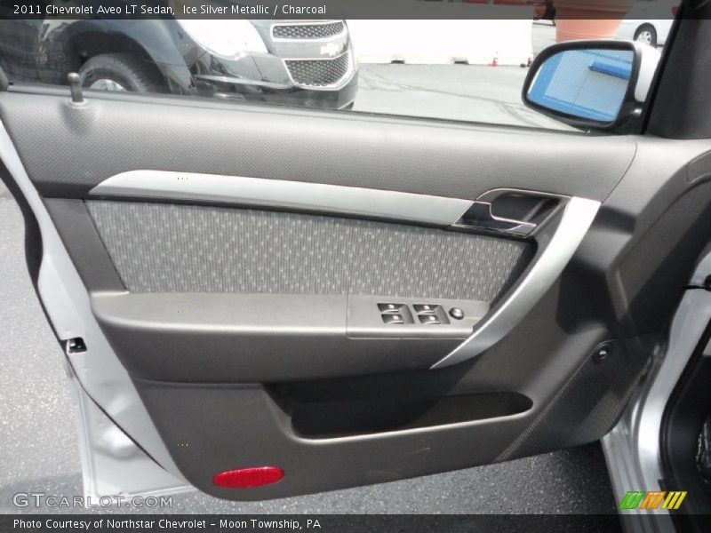 Ice Silver Metallic / Charcoal 2011 Chevrolet Aveo LT Sedan