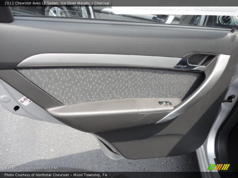 Ice Silver Metallic / Charcoal 2011 Chevrolet Aveo LT Sedan