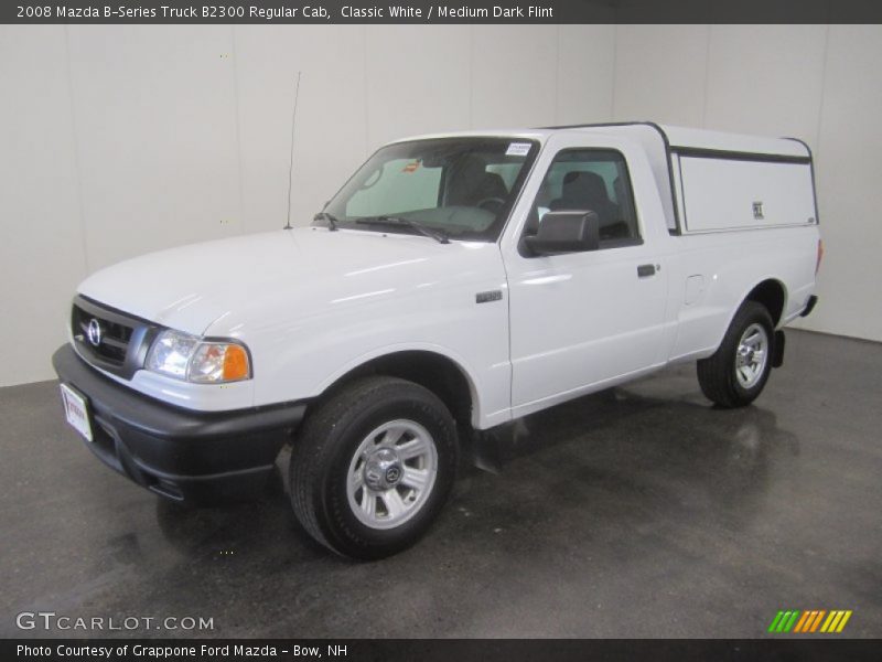 Classic White / Medium Dark Flint 2008 Mazda B-Series Truck B2300 Regular Cab