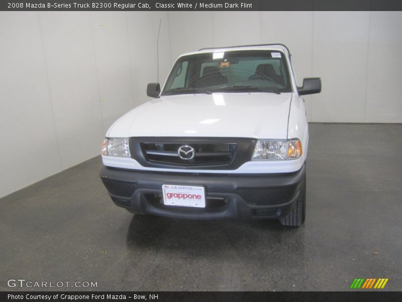 Classic White / Medium Dark Flint 2008 Mazda B-Series Truck B2300 Regular Cab