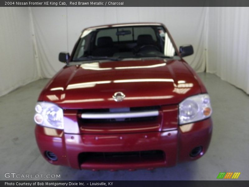 Red Brawn Metallic / Charcoal 2004 Nissan Frontier XE King Cab