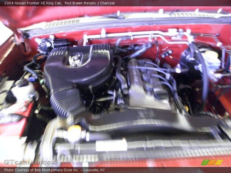 Red Brawn Metallic / Charcoal 2004 Nissan Frontier XE King Cab