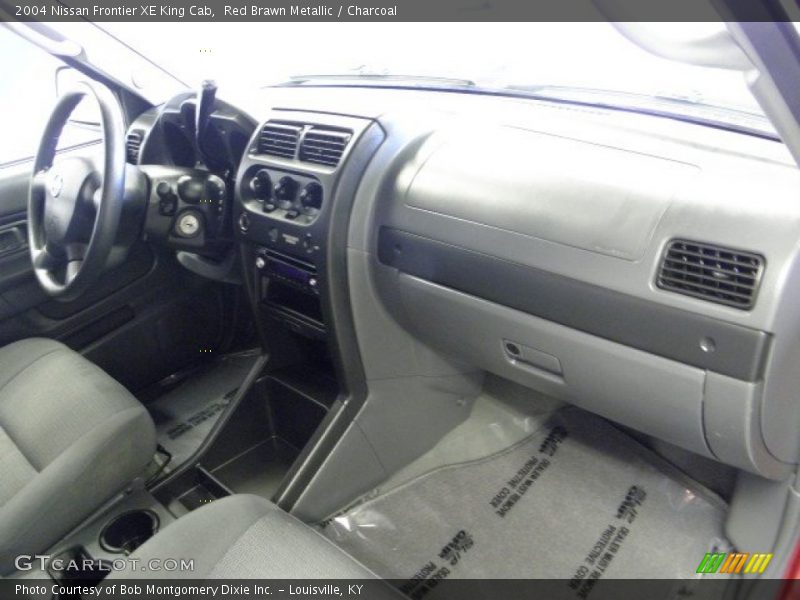 Red Brawn Metallic / Charcoal 2004 Nissan Frontier XE King Cab