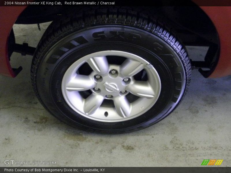 Red Brawn Metallic / Charcoal 2004 Nissan Frontier XE King Cab