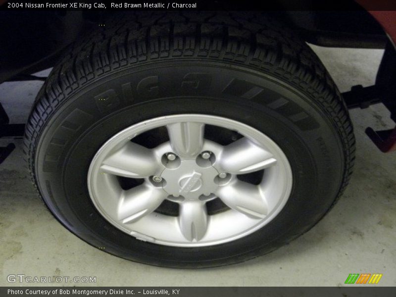 Red Brawn Metallic / Charcoal 2004 Nissan Frontier XE King Cab
