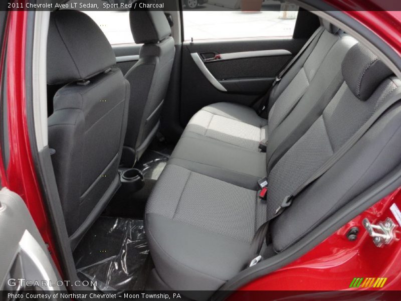 Sport Red / Charcoal 2011 Chevrolet Aveo LT Sedan