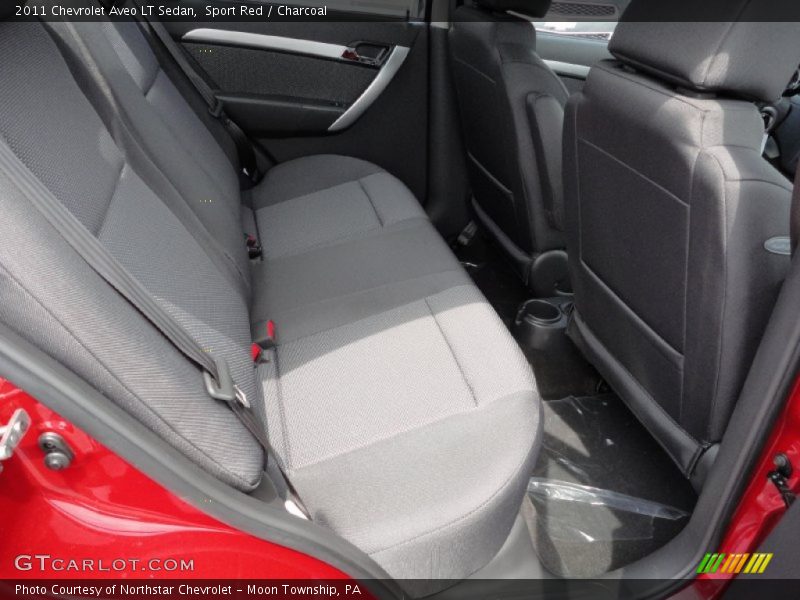 Sport Red / Charcoal 2011 Chevrolet Aveo LT Sedan