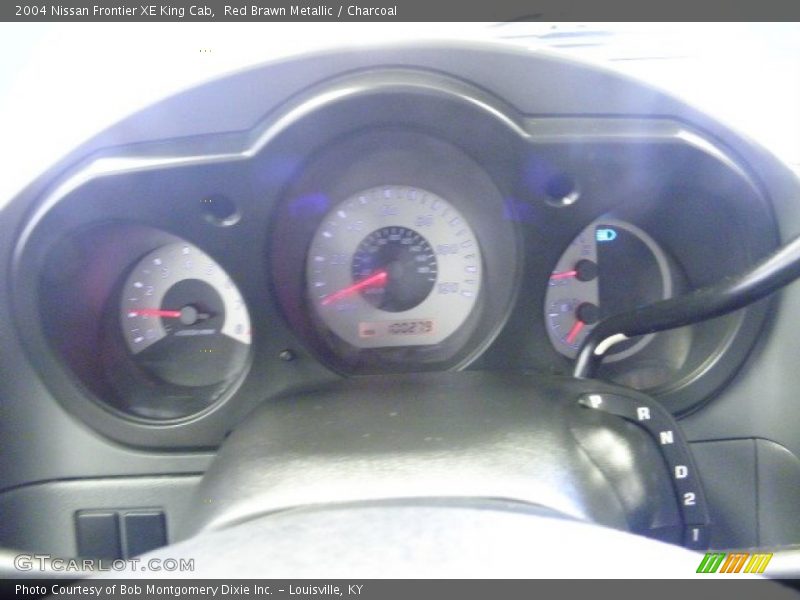 Red Brawn Metallic / Charcoal 2004 Nissan Frontier XE King Cab