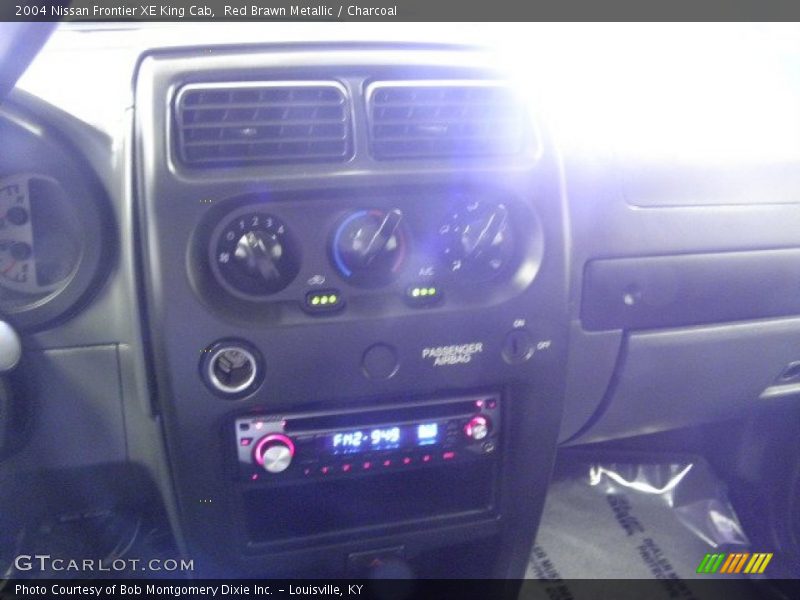Red Brawn Metallic / Charcoal 2004 Nissan Frontier XE King Cab