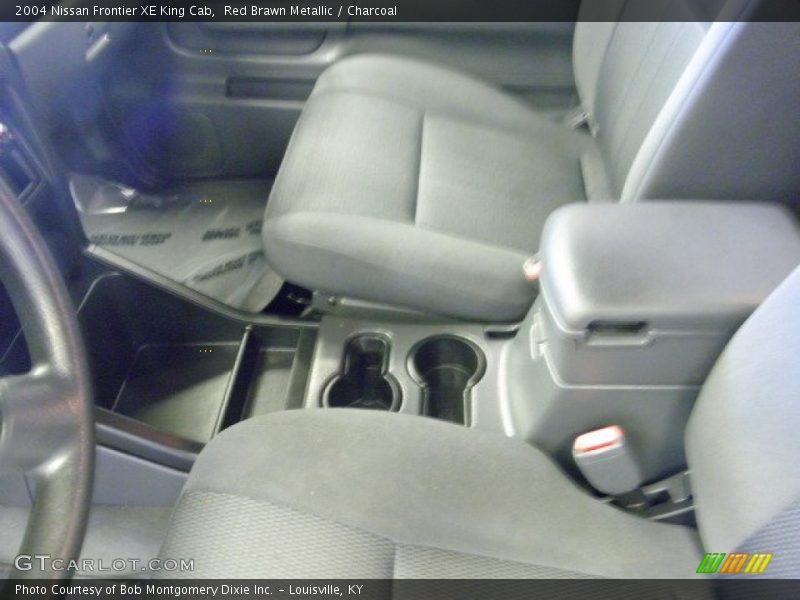 Red Brawn Metallic / Charcoal 2004 Nissan Frontier XE King Cab