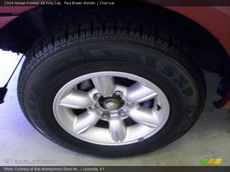 Red Brawn Metallic / Charcoal 2004 Nissan Frontier XE King Cab