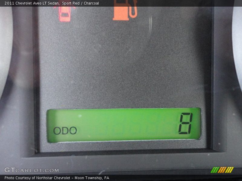 Sport Red / Charcoal 2011 Chevrolet Aveo LT Sedan
